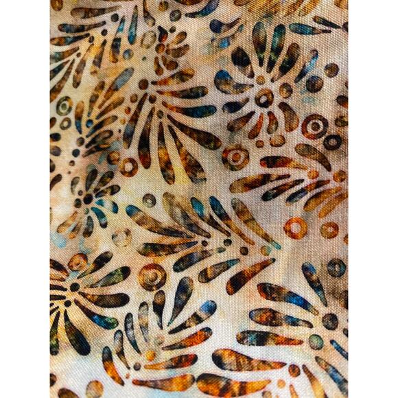 Quilt Fabric 5+ yards oranges and browns - Picture 4 of 10